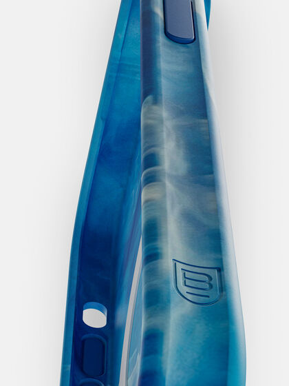 Carve Marble (Blue/White) Case with MagSafe for iPhone 15, , large